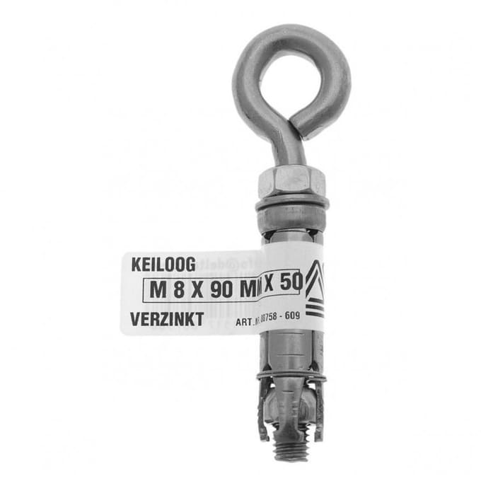 Deltafix - Keiloog m6x70x40 verz