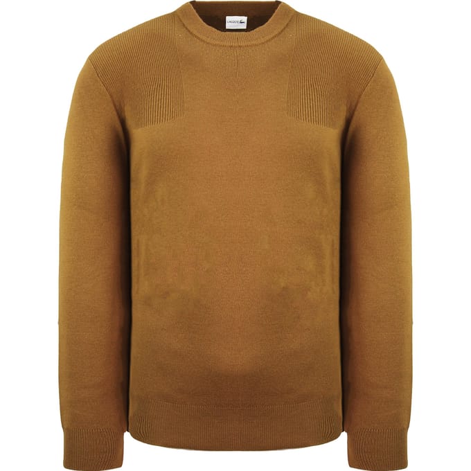 Lacoste Effen Heren Bruine Trui