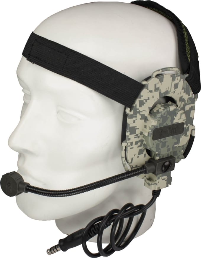 101inc Bowman EVO III Headset camo Z029 digital ACU camo