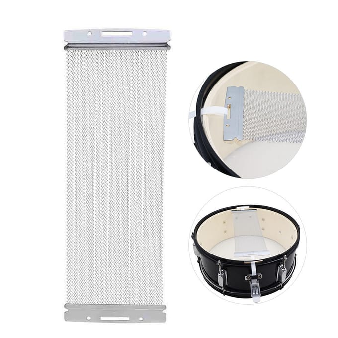 Stalen snaredraad 40 strengen trommelveer voor 14 inch snare drum cajon box drum gray