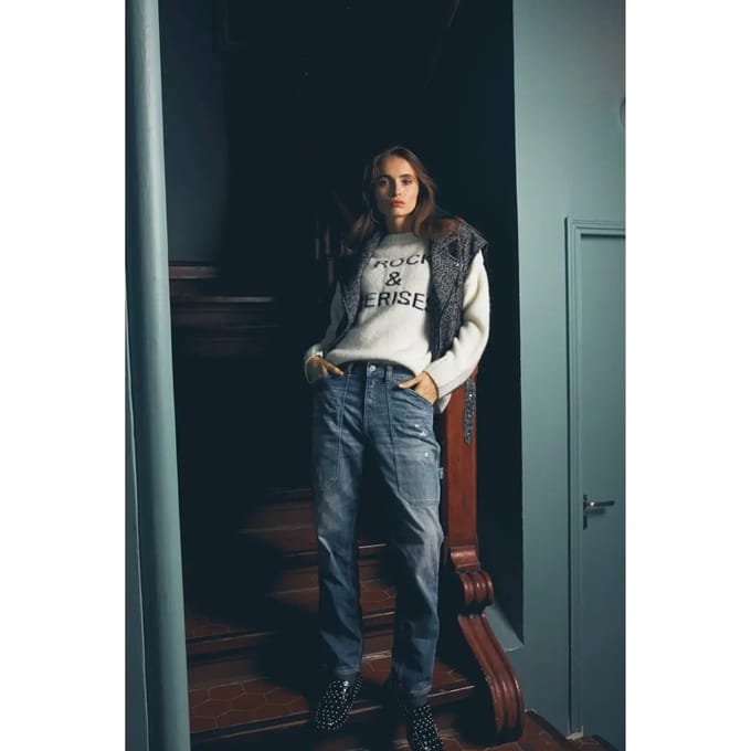 Jeans Le Temps des Cerises Jeans loose, wijd , 7/8