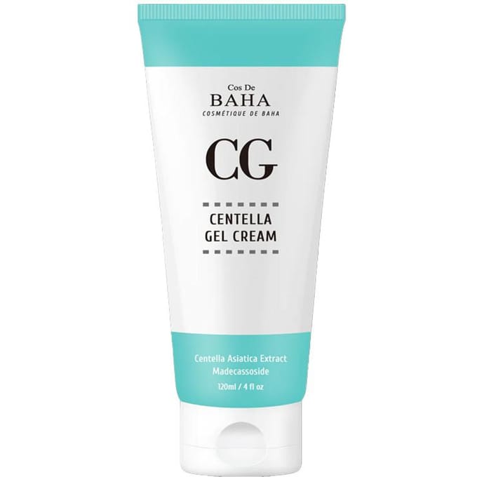 Cos De BAHA CG Centella Asiatica Soothing Calming Cream voor gezicht/hals 120 ml (3 opties) # 120ml x 2PCS white