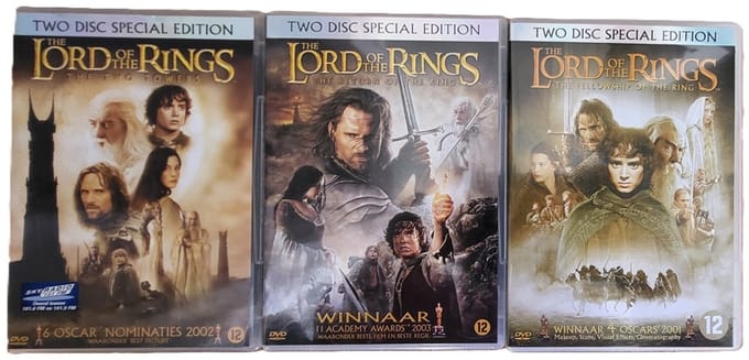 Lord of the rings trilogy 6 disc S.E.