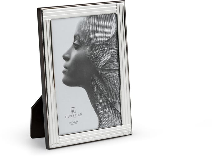 Zilverstad Premium - Fotolijst Ravenna 10x15 cm miro silver