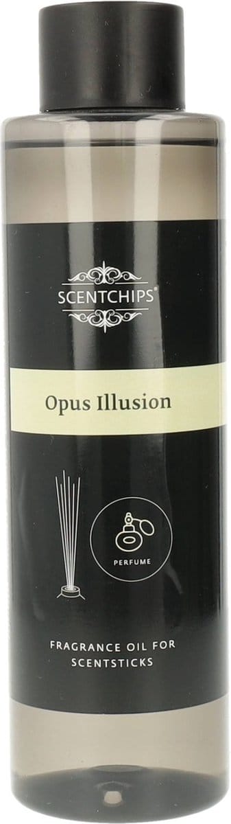 Scentchips® Geurstokjes Navulling - Opus Illusion - Geurverspreider - Luchtverfrisser - Huisparfum - 400ml
