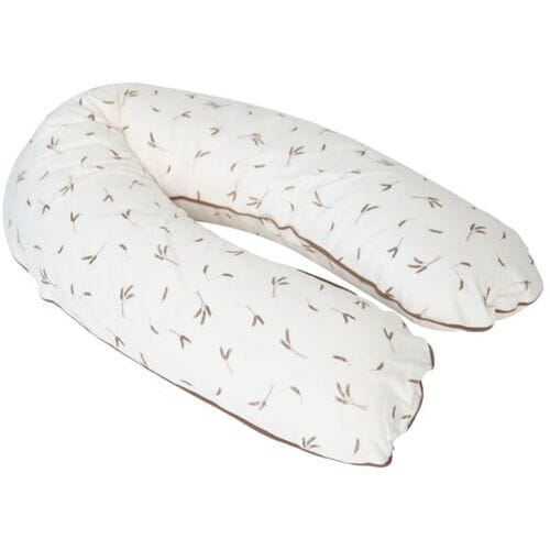 Prénatal voedingskussenhoes Graan Ivory White unisex
