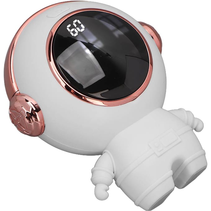 Oplaadbare Handwarmer Draagbare USB Digitale Snel Verwarmende Elektrische Handwarmer voor Winter Wit wit