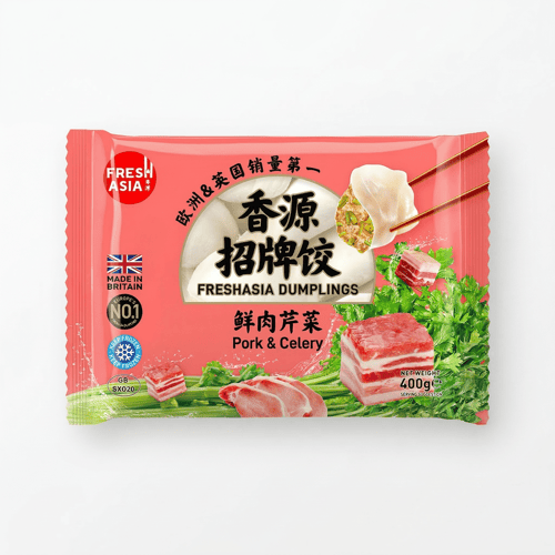 Freshasia Varkens- en selderijdumplings 400g
