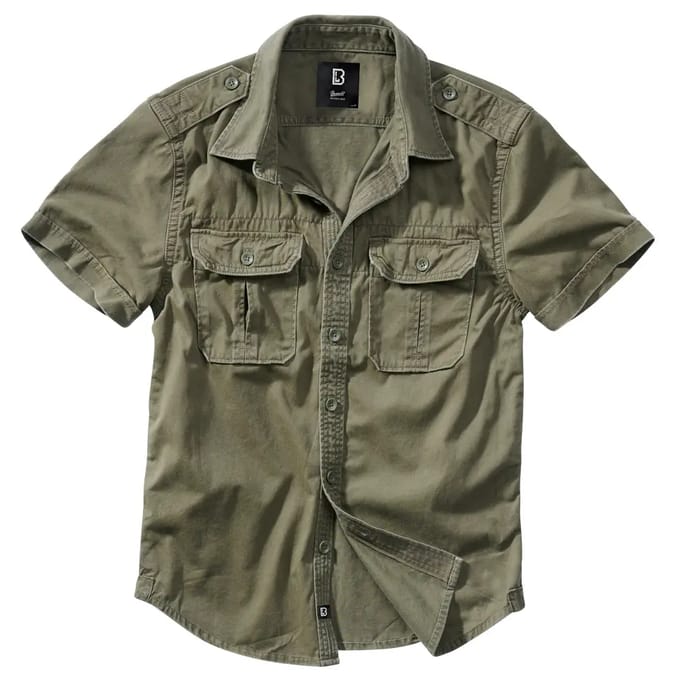 Brandit - Vintage Overhemd - 6XL - Groen