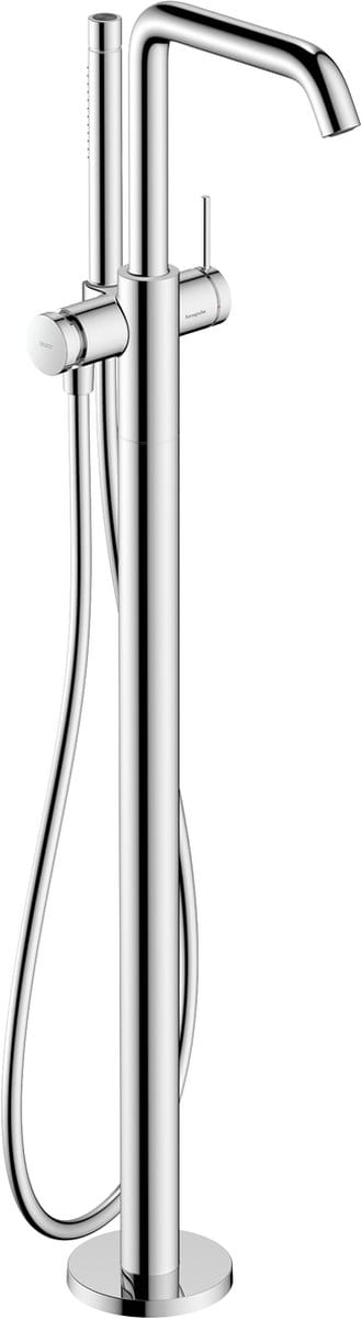 hansgrohe Tecturis S - Badmengkraan - Vloergemonteerd - Ééngreeps bediening - Chroom
