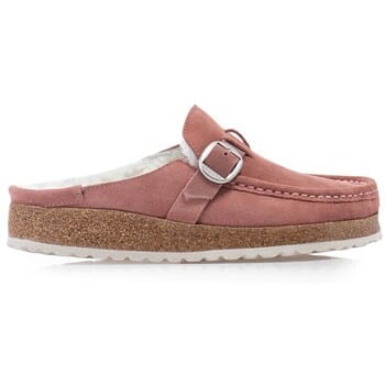 Damesklompen van suède leer Birkenstock Buckley