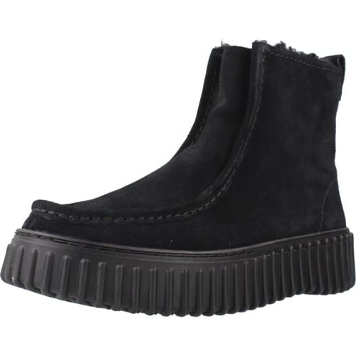 CLARKS Torhill Cozy Dames Laarzen - Black WLined Sde