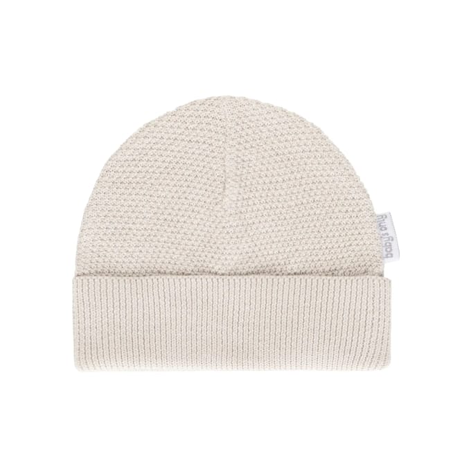 Baby's Only Mutsje Willow - Baby Muts - Warm Linen - 3-6 mnd - 100% ecologisch katoen - GOTS