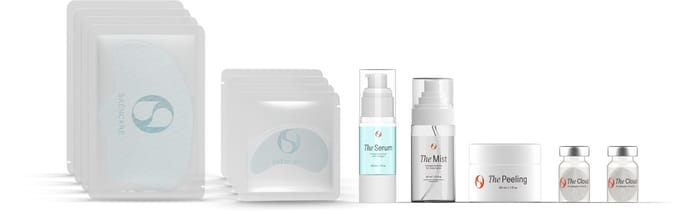 Skèncare The Routine - Routine Go - Collageen behandeling voor Thuis - Anti-aging Set - 10 behandelingen