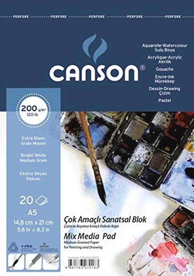Multifunctioneel fotoblok A5, 200 g met spiraalbinding - Perfect voor creatief gebruik