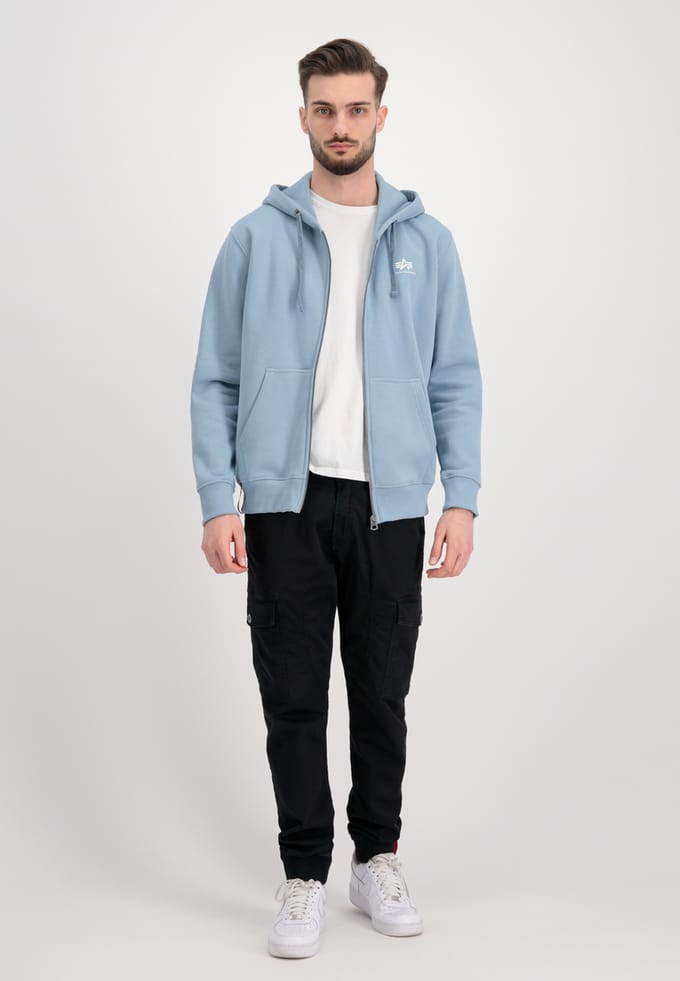 Sweatshirt Alpha Industries met capuchon en rits Basic