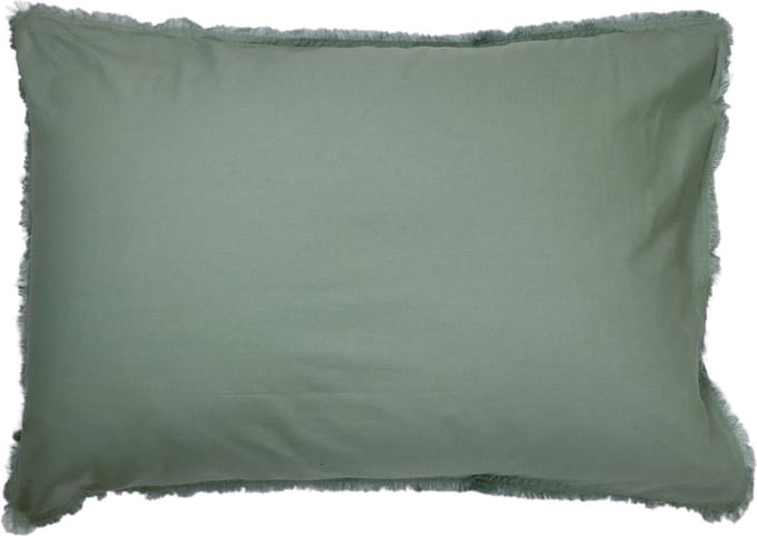 Matt & Rose Set Kussenslopen Groen - 50 x 70 cm - Gewassen Katoen