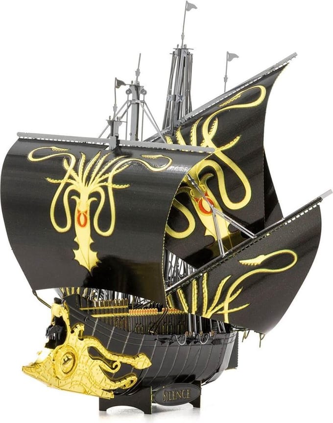 Greyjoy Ship Silence - GOT - Iconx 3D puzzel