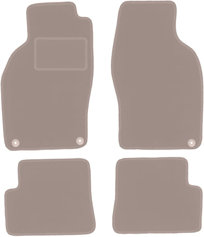 Beige veloursmatten voor: Saab 9-3 I cabrio (1998-2003)
