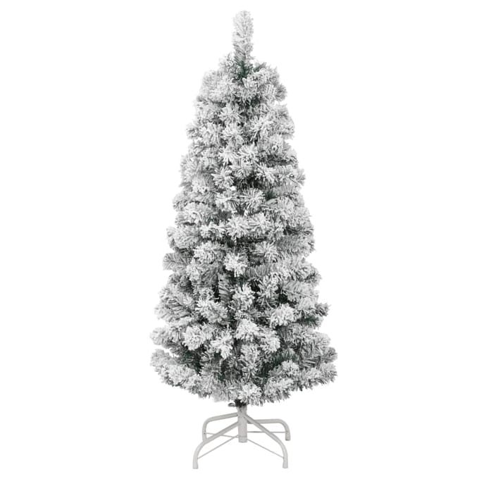 vidaXL - Kunstkerstboom - met - scharnieren - en - sneeuw - 120 - cm
