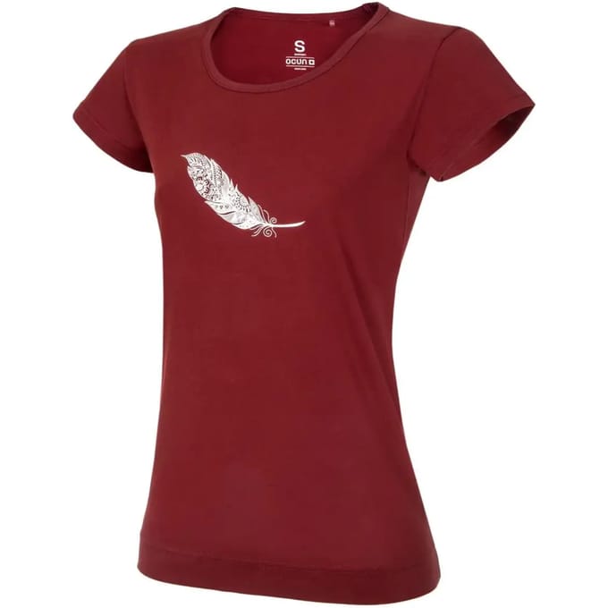 Dames-T-shirt Ocun Classic T Organic Feather