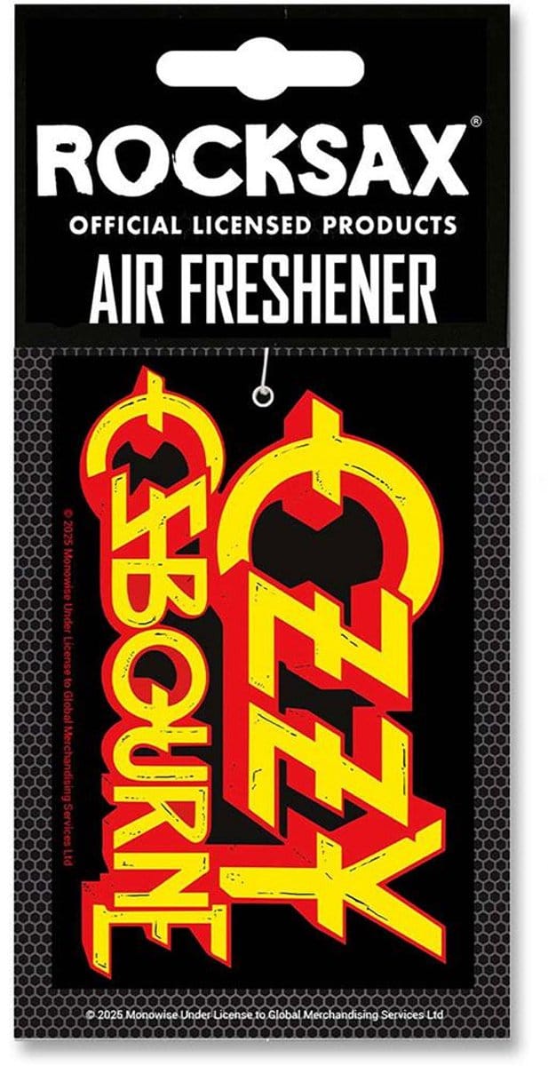Rocksax Ozzy Osbourne - Logo Luchtverfrisser - Multicolours
