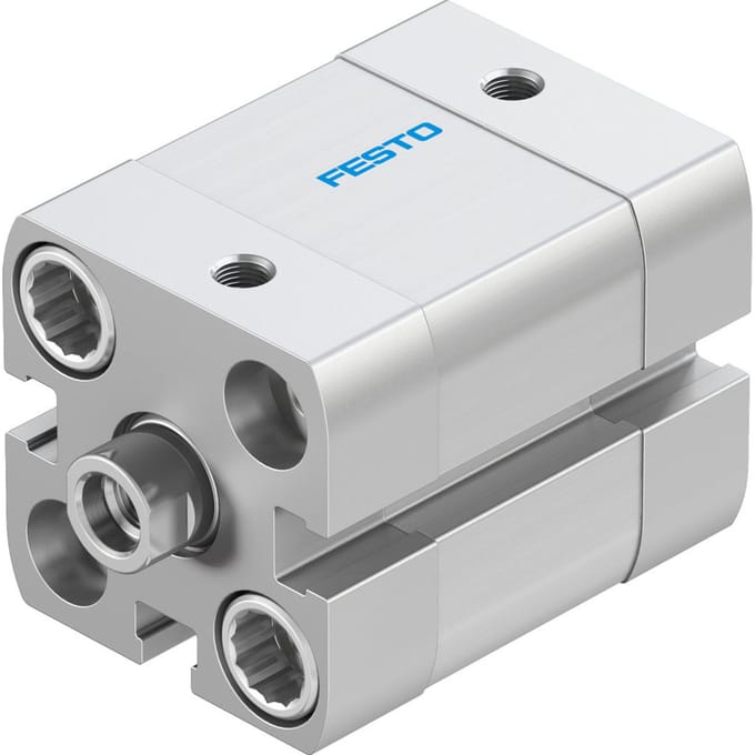 Festo Compacte Cilinder 20mm Boring 10mm Slag ISO 21287 Dubbelwerkend - 536243 - P2BK4