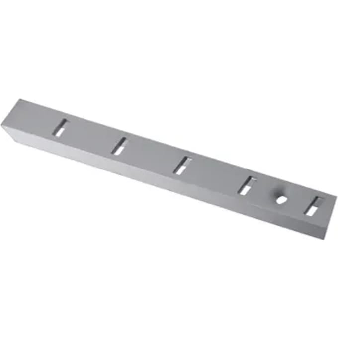 Vynex Stellijst - Aluminium - Zilver - 200x1,6x0,4cm