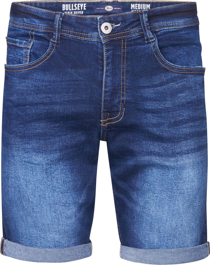Petrol Industries - Heren Bullseye Denim Short Sail - Blauw - Maat M