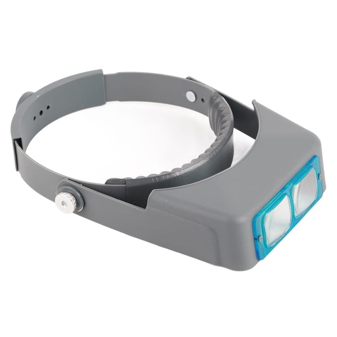 Loupe de lecture à bandeau avec quatre lentilles en verre optique Outil de réparation de bijoux