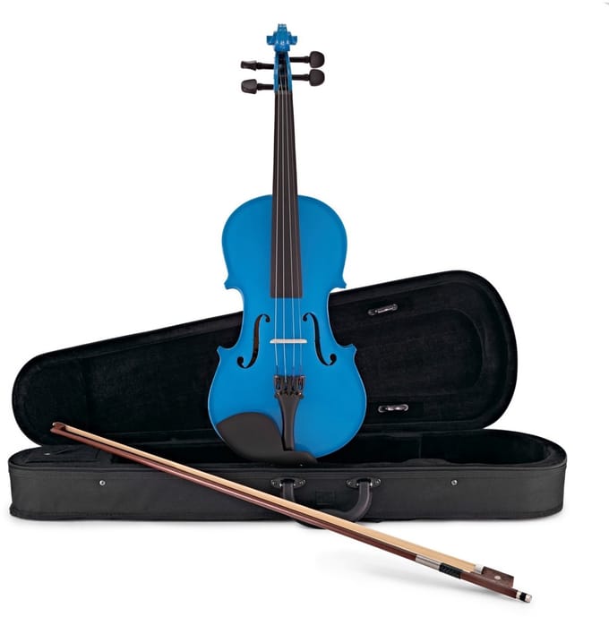 1/2 Studieviool van Gear4music, Blauw