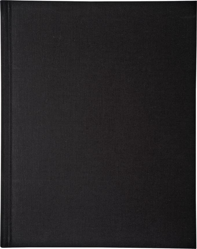 Exacompta Register 32x25cm - Verslag/ Notulen Algemene Vergadering - 100 blad - Zwart - 81E