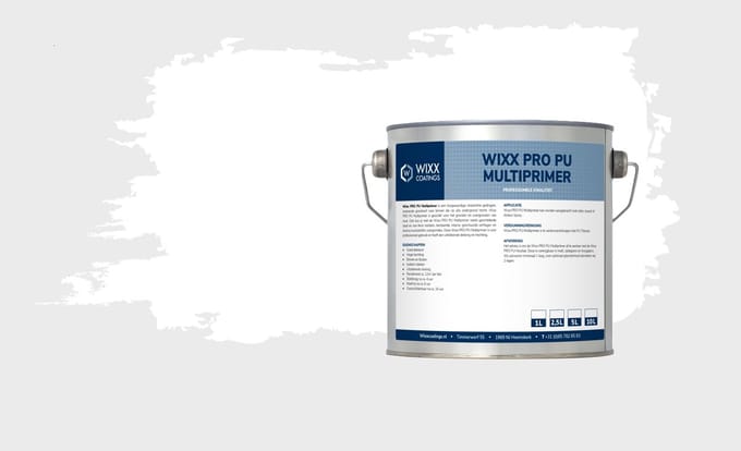 Wixx PRO PU Multiprimer - 10L - Wit