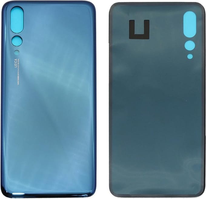 Batterij Cover Achterkant Geschikt voor Huawei P20 Pro – Premium – Blauw