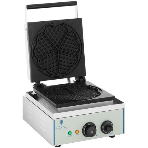 Royal Catering Wafelijzer - 1500 Watt - Hartvormig 10010319