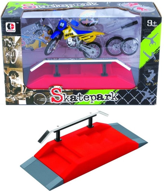 Schans Fingerboard Skatepark Skateboard Mini Skateboard Tech Deck Skate Ramp Vinger Step Fingerboard Ramps Finger Bmx