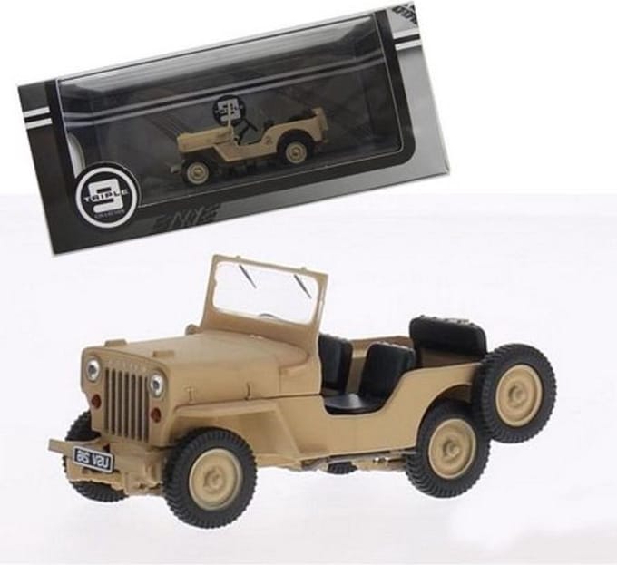 Jeep Willys CJ3B 1953 - 1:43 - Triple 9 Collection