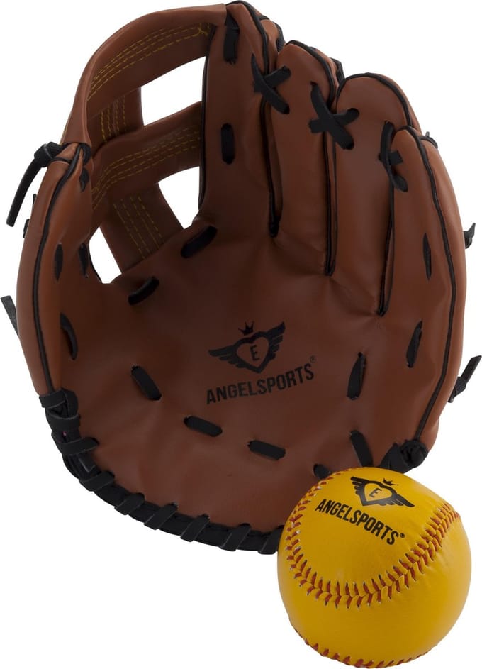 Angel Sports - Honkbalhandschoen met bal