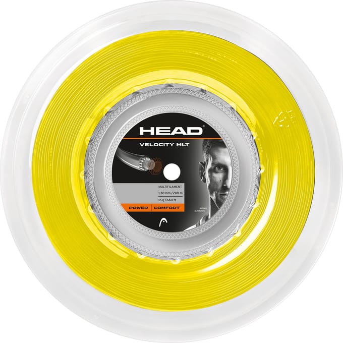 HEAD Velocity MLT Rol Snaren 200m-Geel