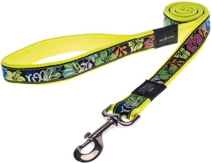 Hondenlijn Rogz Jelly Bean mul. Dayglo Floral -maat S