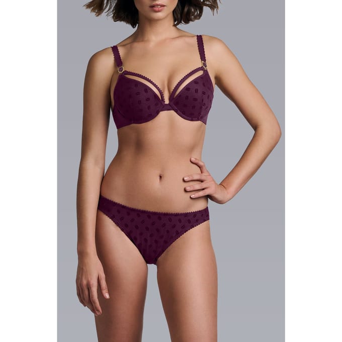 Marlies Dekkers Visage Winter Berry Push Up Bra Größe: 70B | BHs Outlet | Damen