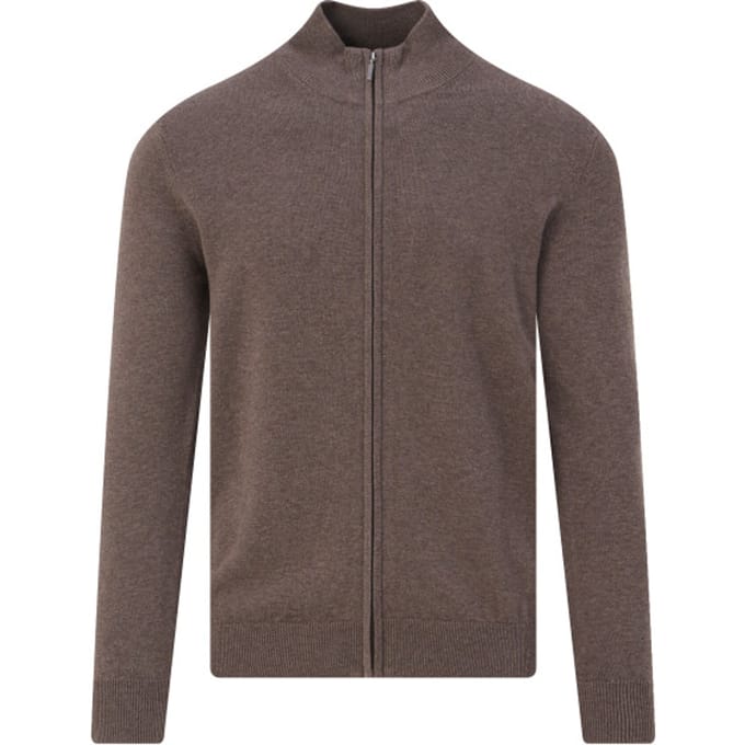 The BLUEPRINT Premium Vest Heren Bruin