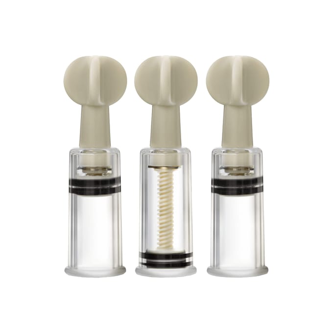 Temptasia - Clitoris En Tepel Zuigers -  Set Van 3