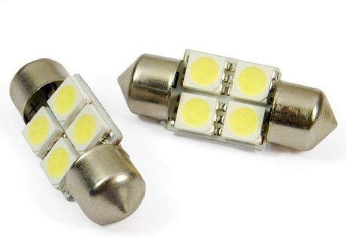 ABC-Led 5050 LED SMD - Auto interieurlamp - 31mm - CW5