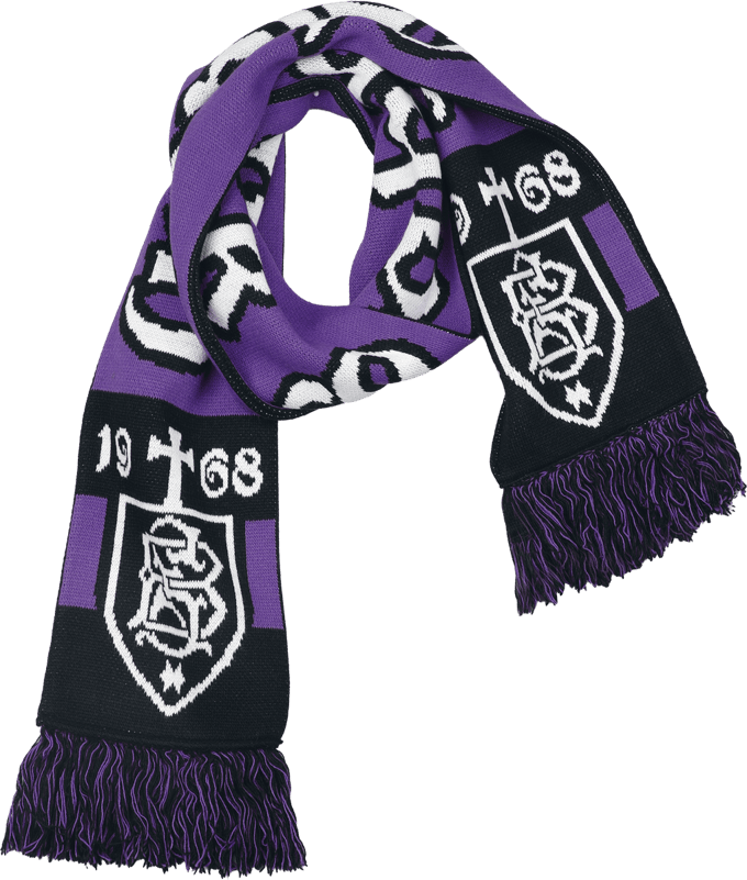 Black Sabbath Soccer Scarf Heren Sjaal - meerkleurig - Standard