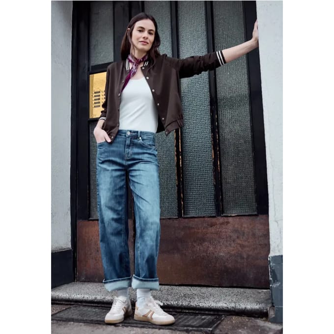 Blouson met college details