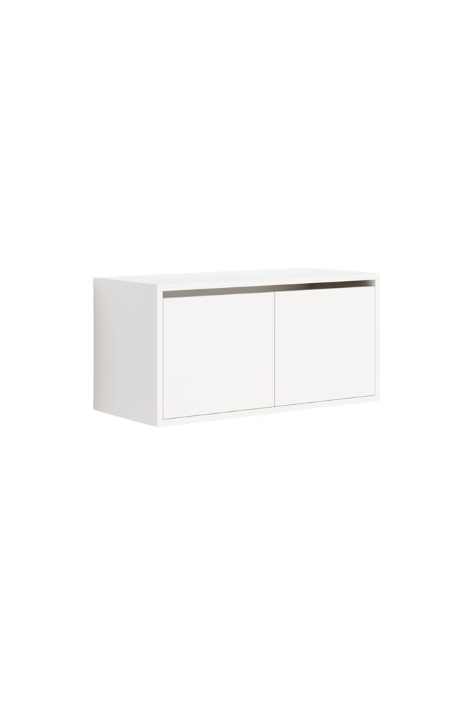 New Works New Works Cabinet Low w. Doors - wit