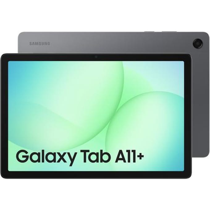 Samsung Galaxy Tab A11+ 5G 128 GB Grijs Android tablet 27.9 cm (11 inch) Energielabel E (A - G) 1920 x 1200 Pixel