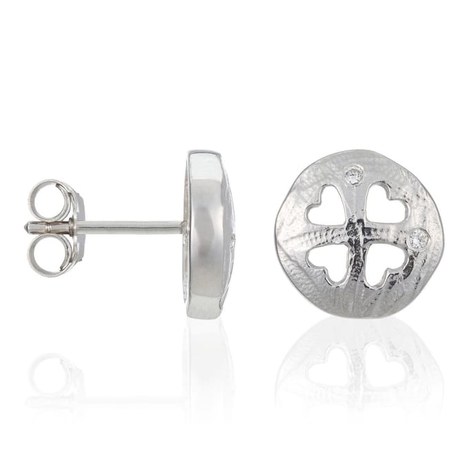 Orphelia Oorbel Zirconium Sterling Zilver 925