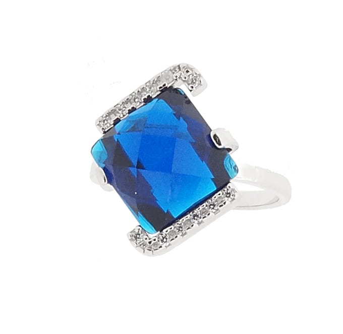 Orphelia Dames 925 Sterling Zilveren Ring - Zilver ZR-7208